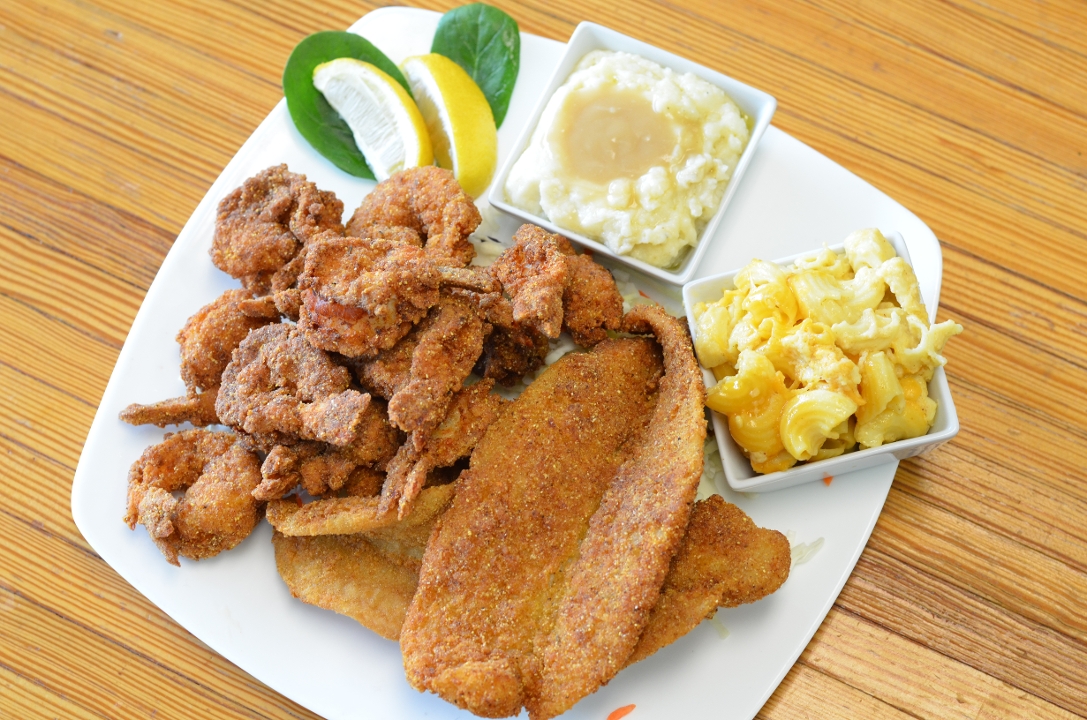 DELTA CATFISH & SHRIMP COMBO.