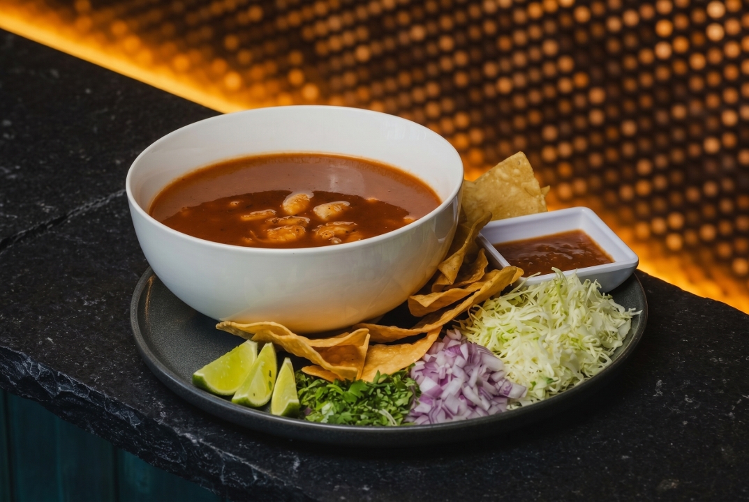 Shrimp Pozole.
