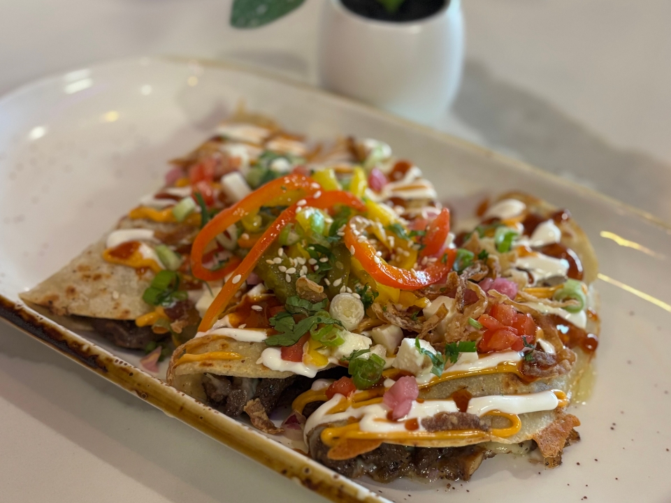 Korean Beef Bulgogi Quesadilla.