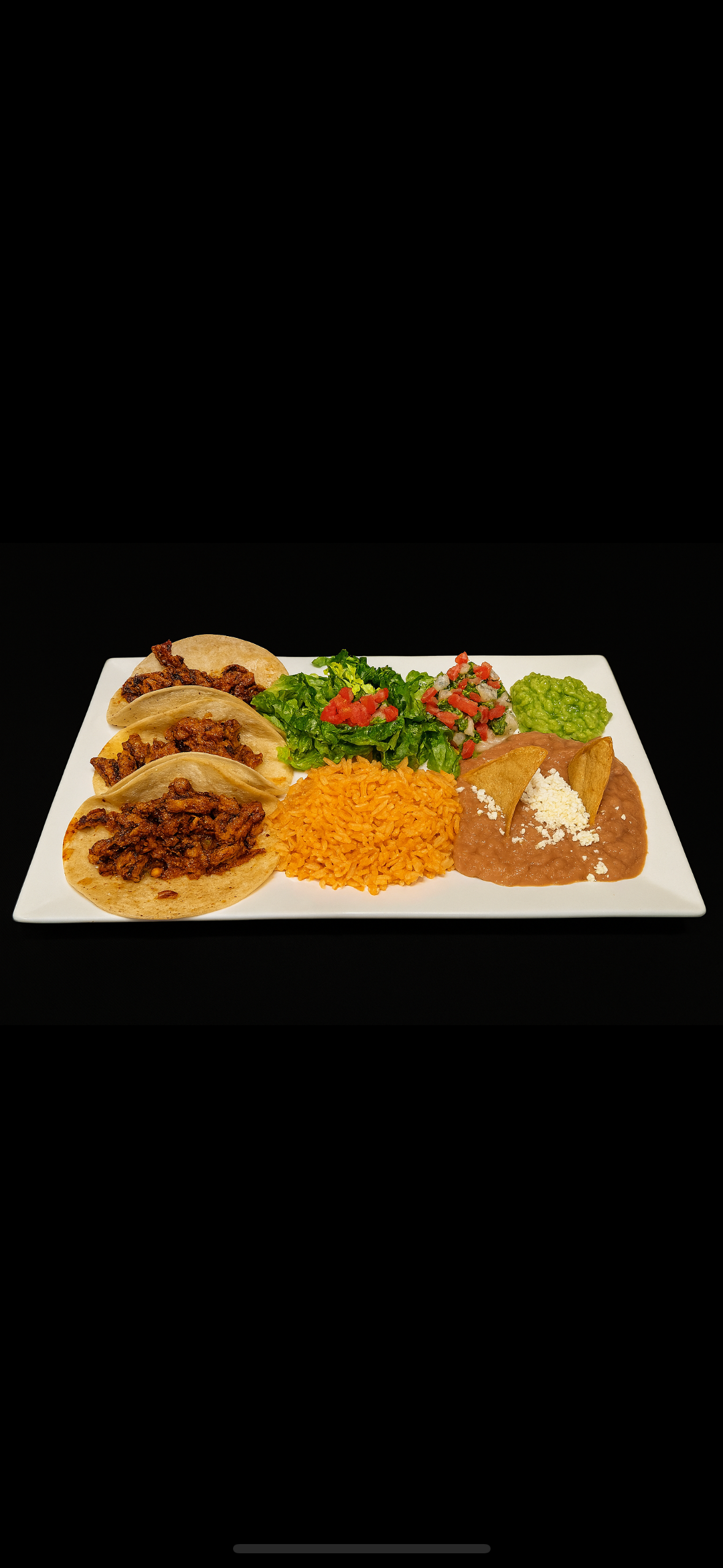Taco Plate Pastor.