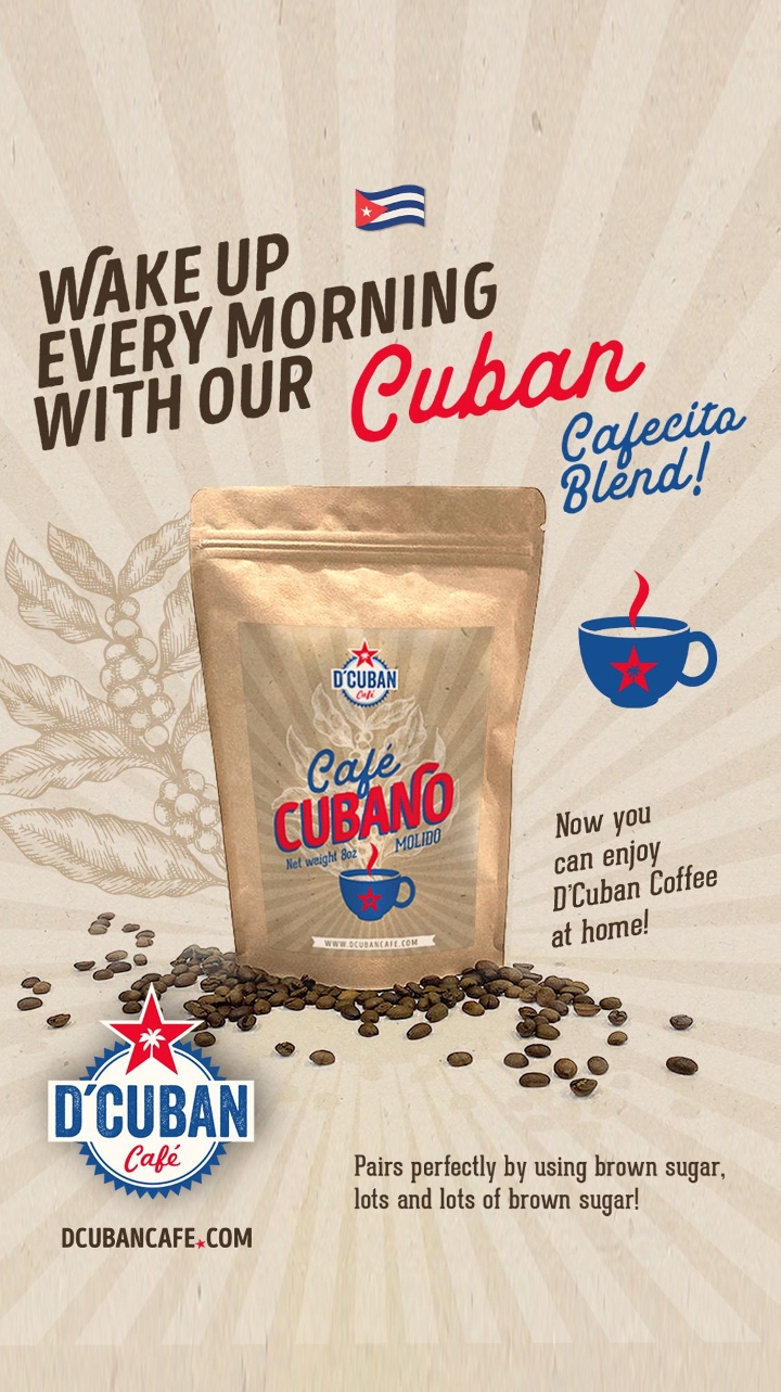 D'CUBAN CAFE BAG.