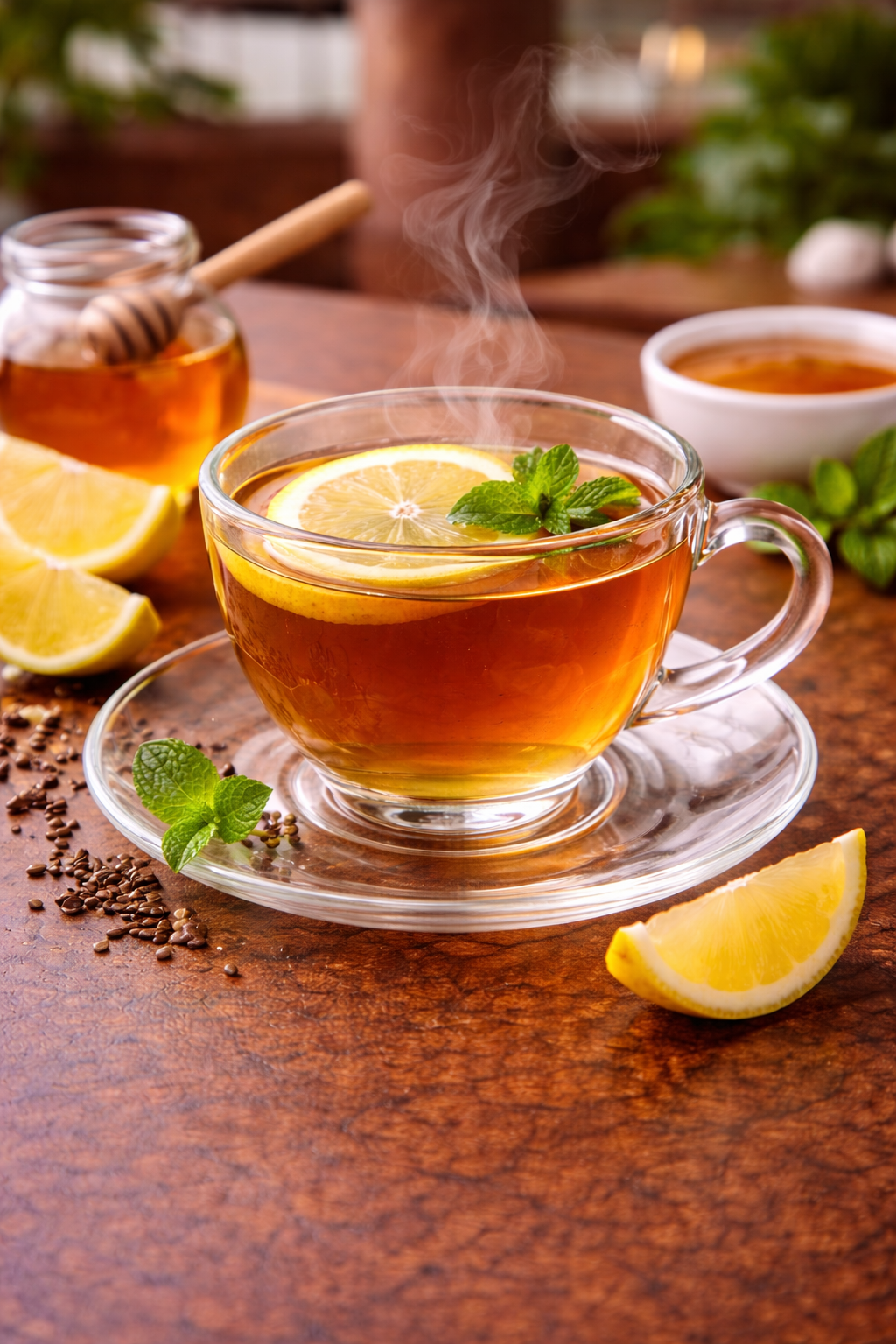 LEMON TEA.