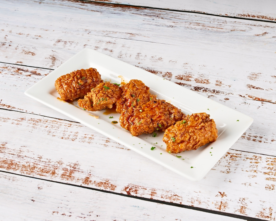 6PC CRISPY SALMON BITES.