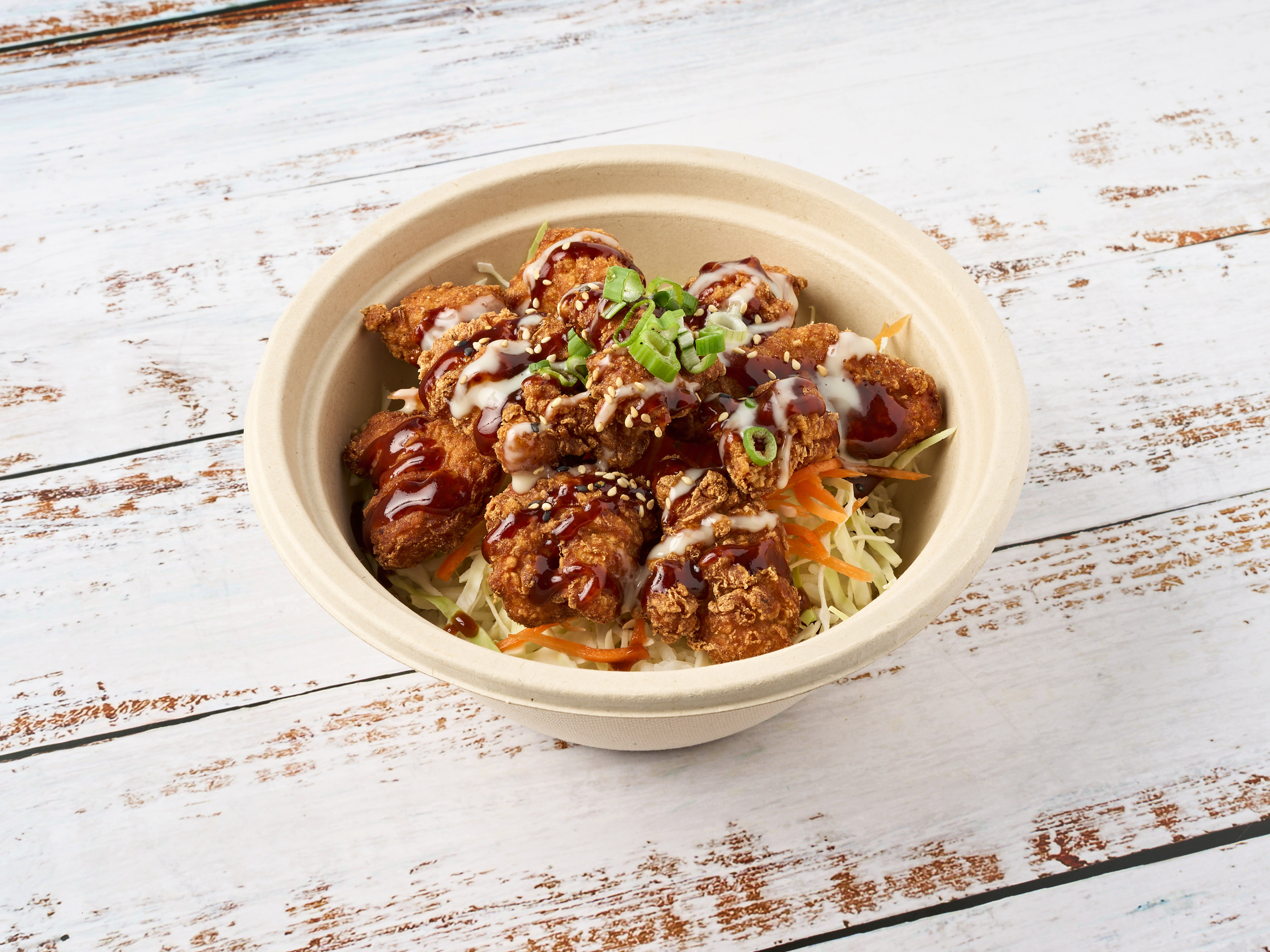 Chicken Karaage Bowl (Fried Chicken).