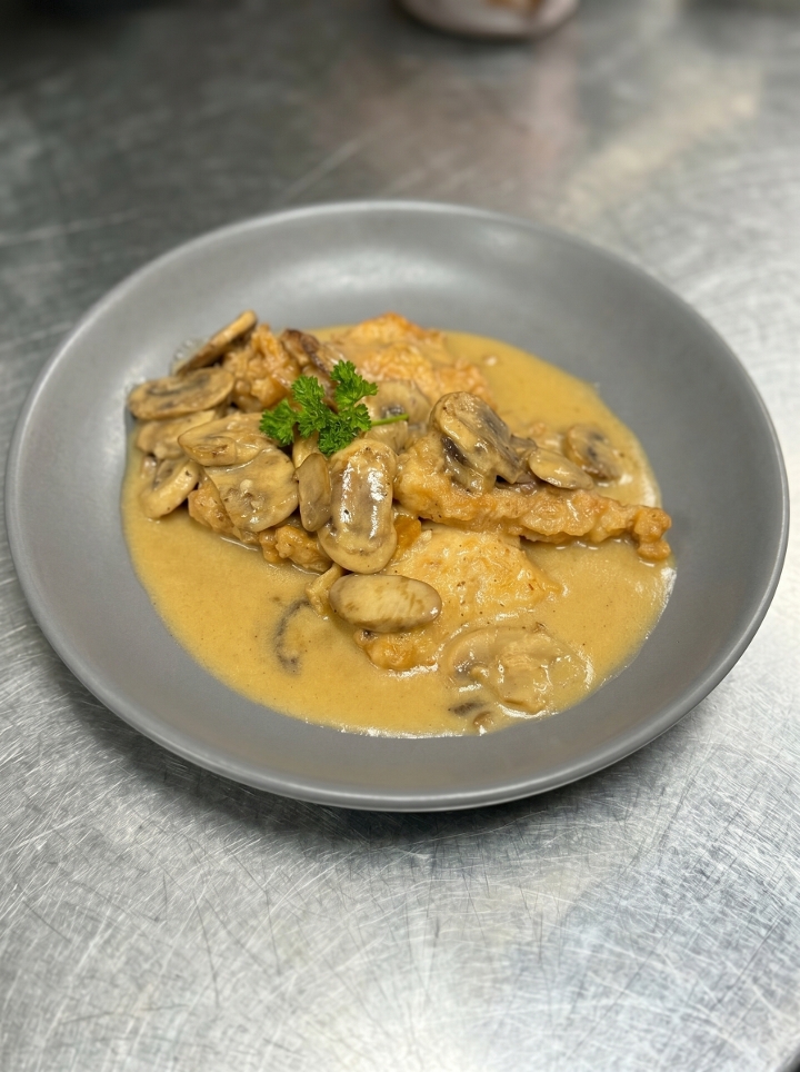 Creamy Chicken Marsala.