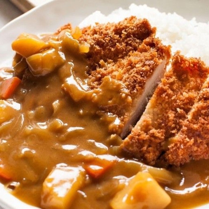 Lunch Chicken Katsu Japanese Curry.