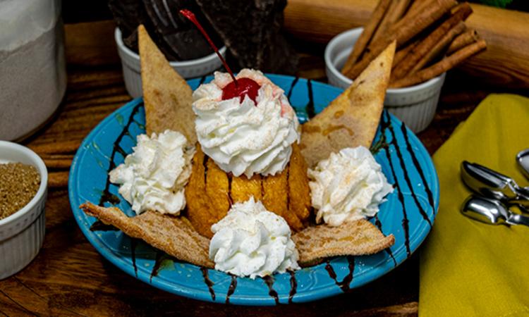 Deep Fried Ice Cream.