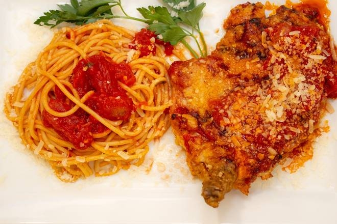 VEAL PARMIGIANA.