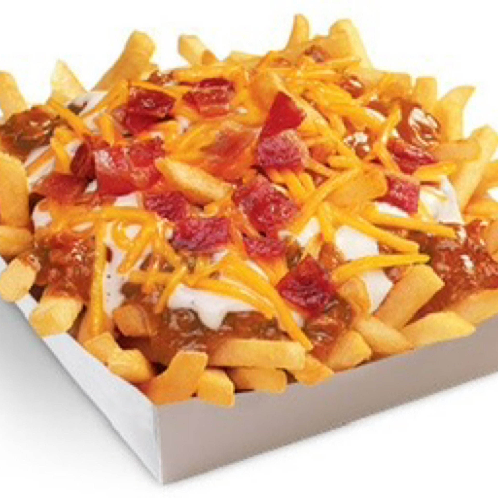 Bacon Cheese Fries.