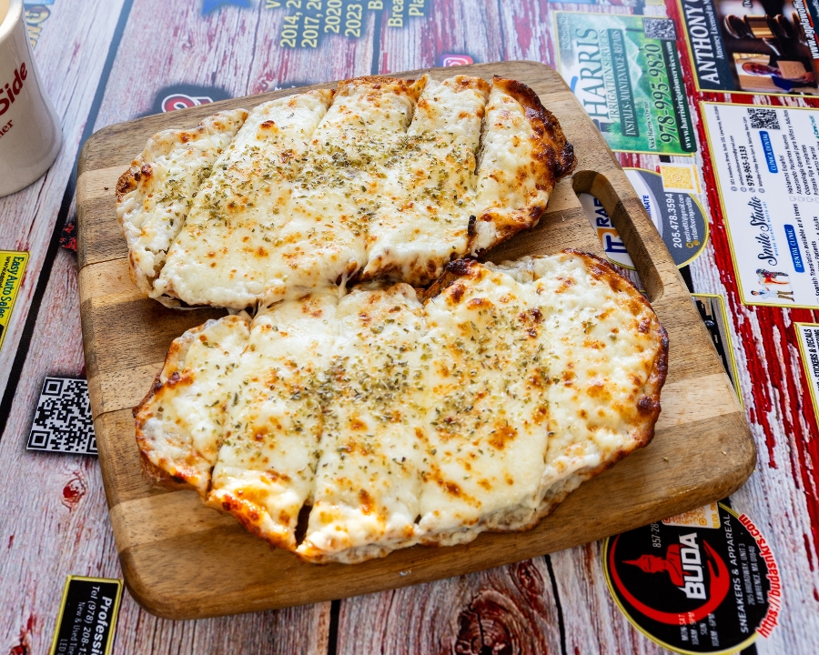 Cheesy Garlic Bread Appetizer.