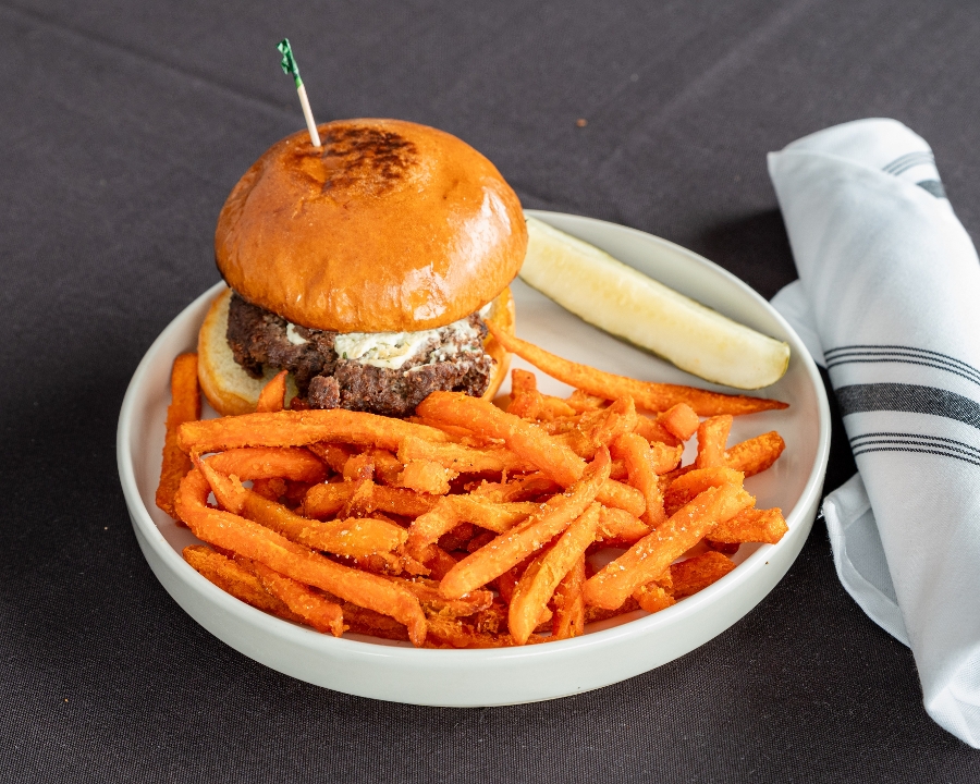 Boursin Burger.