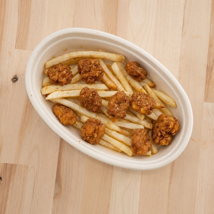 Fried Chicken Bitez w/ Side Of Friez.