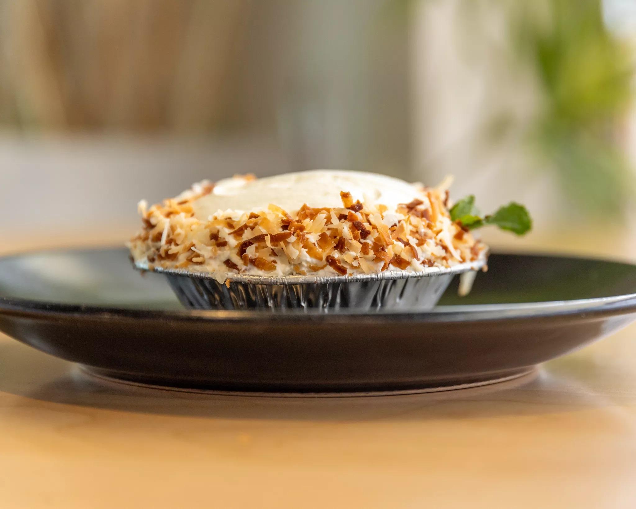 4" Coconut Cream Pie.