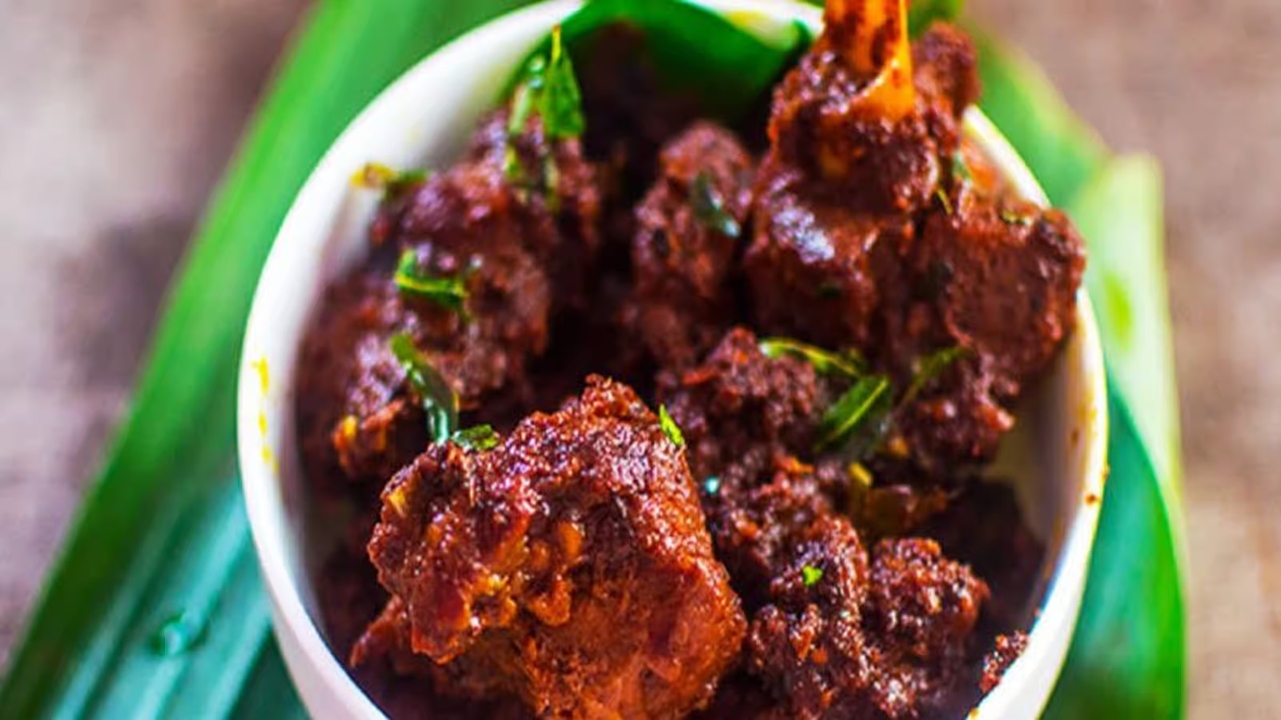 Ghee Roast-Mutton.