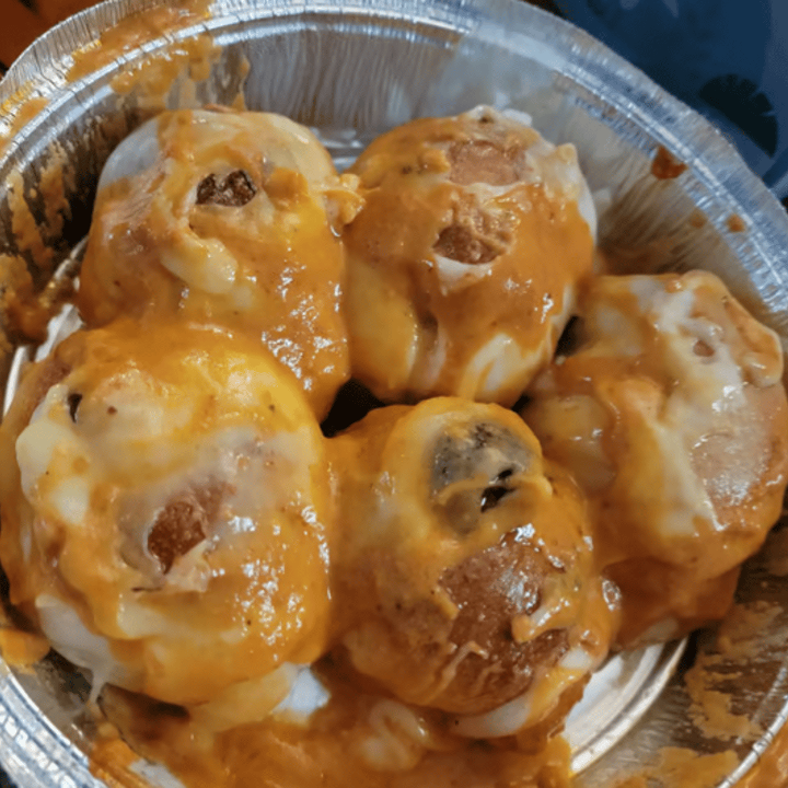 Loaded Garlic Knots.