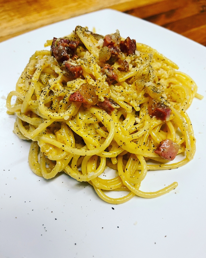 Pasta Carbonara.