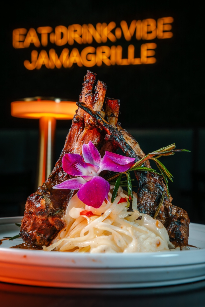 Lamb Chop entrée.