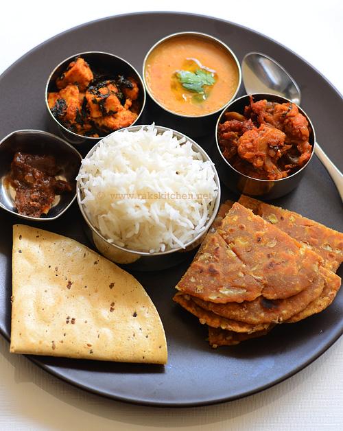 Veg Thali.