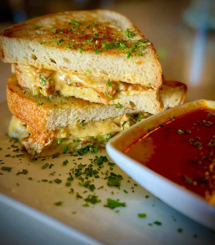 Grilled Cheese & Tomato Bisque.