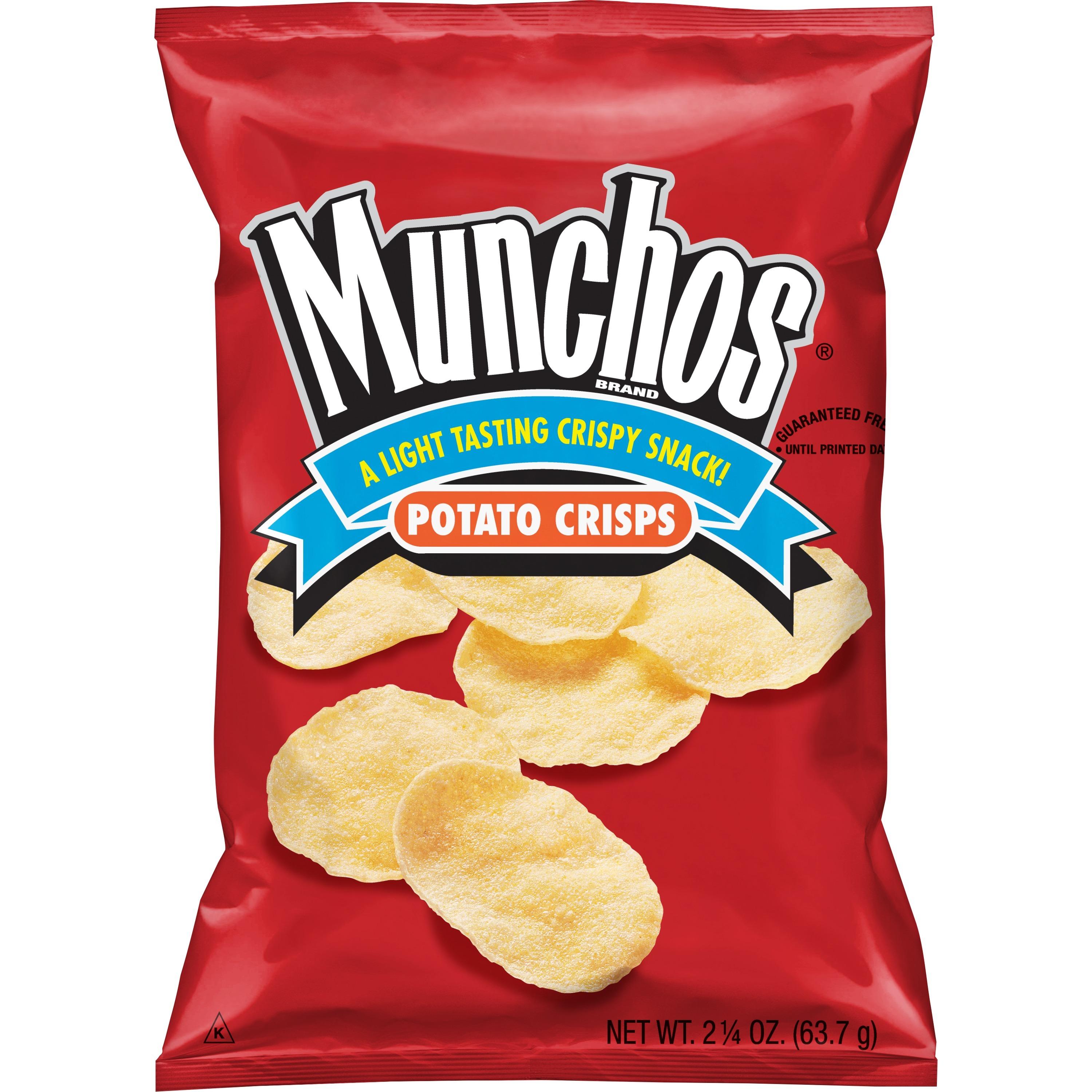 Munchos 2.25 Oz Original Potato Crisps.