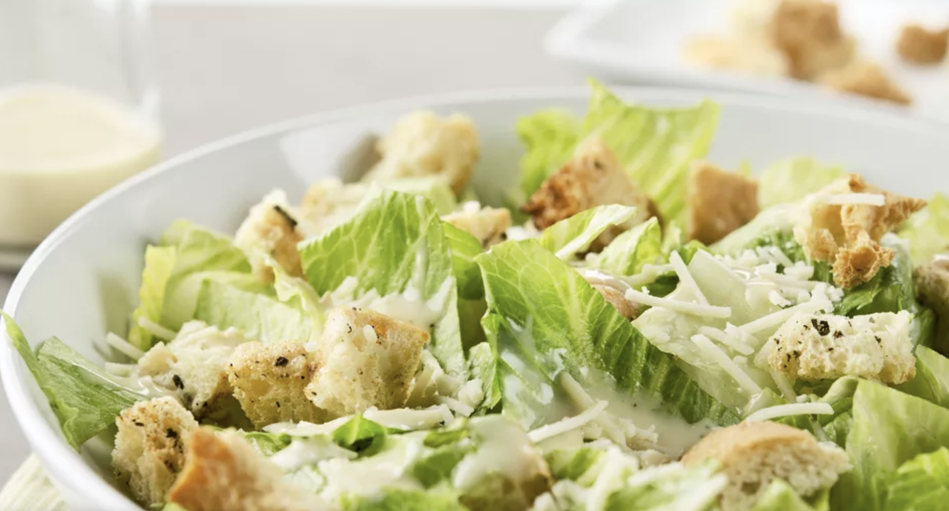 Small Caesar Salad.