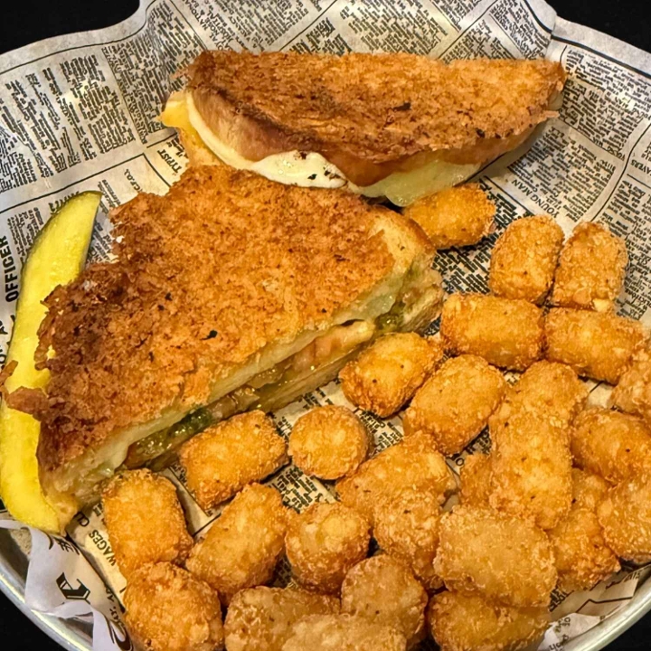 Pesto Grilled Cheese.