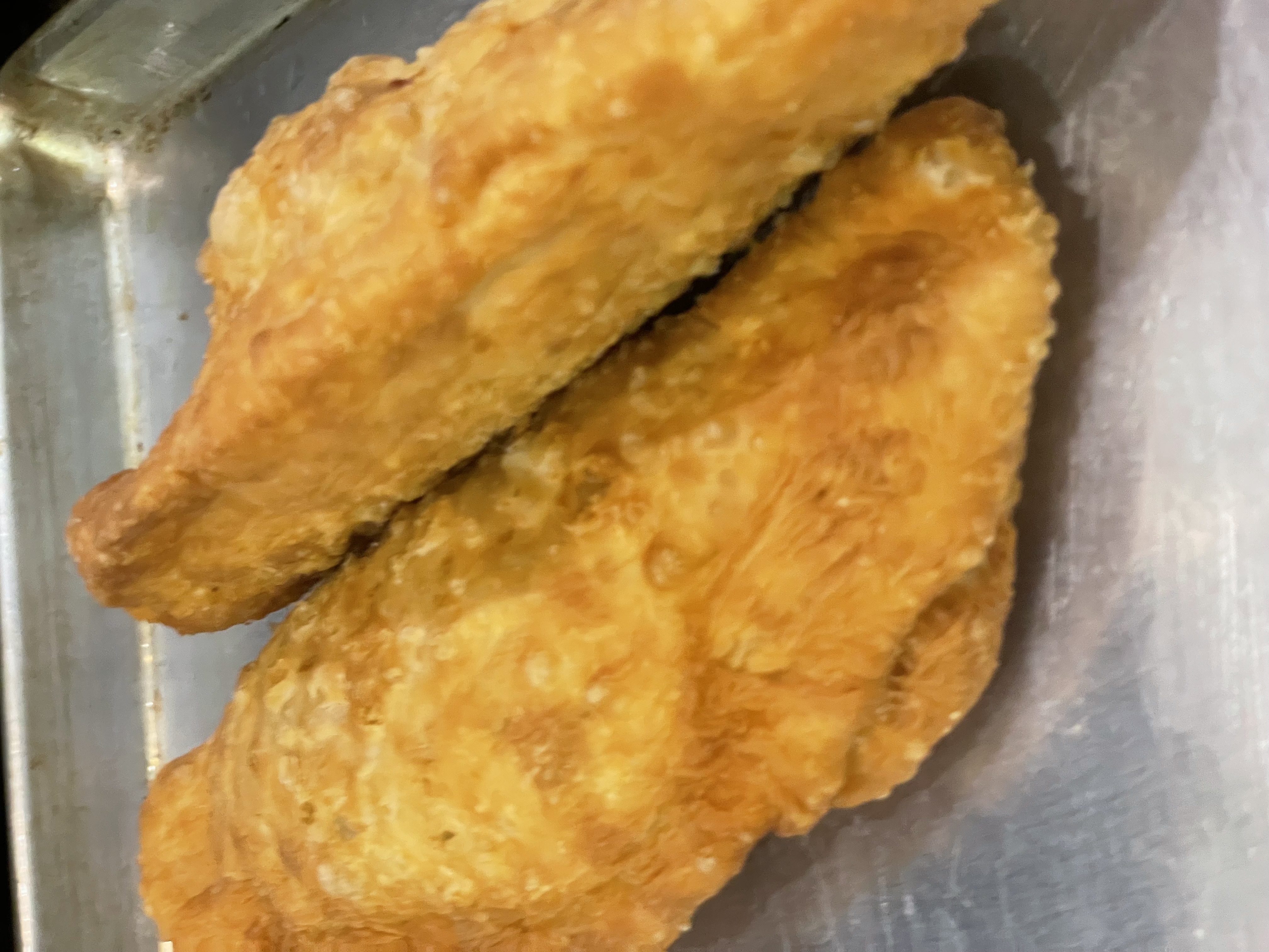 Pate Kòde socis (Smoke sausage patties).