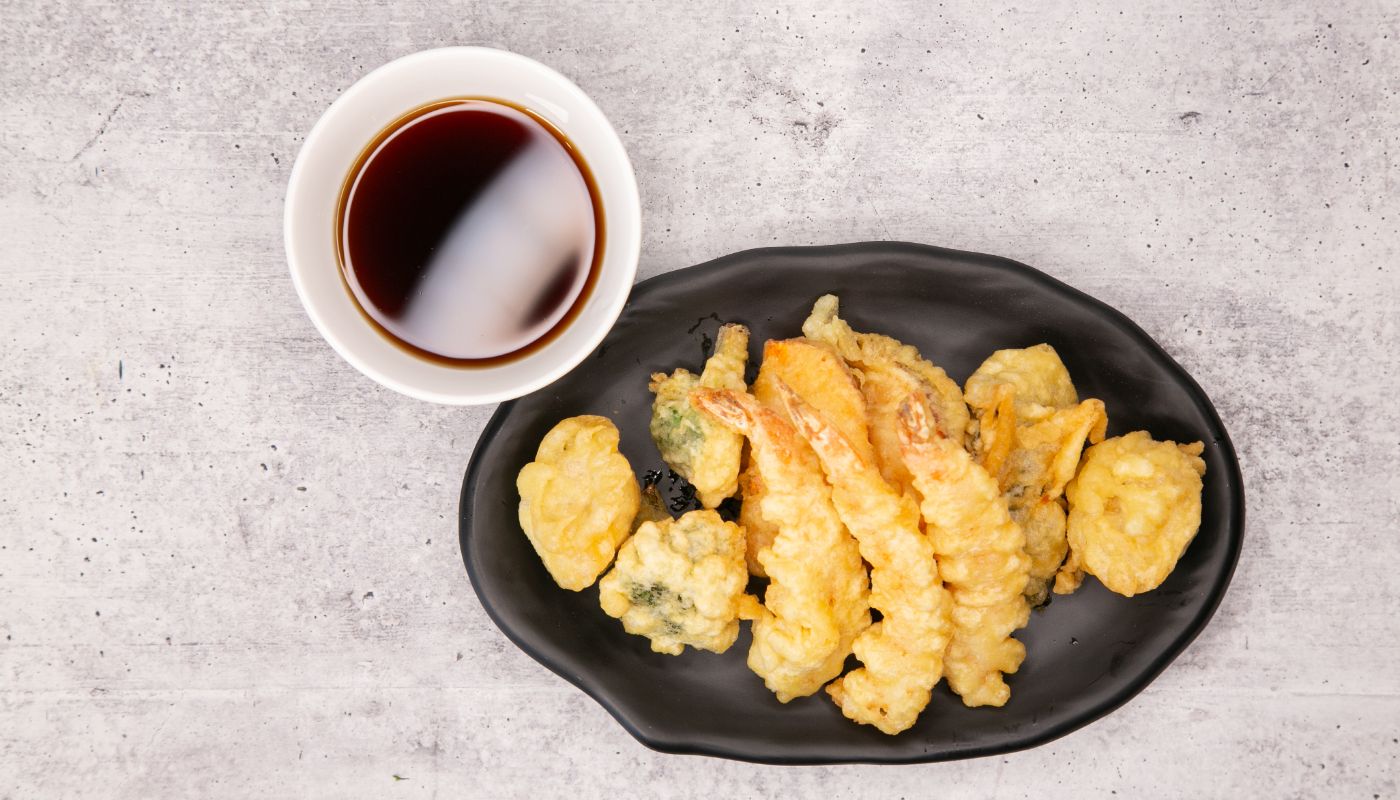 Shrimp and Veggie Tempura.