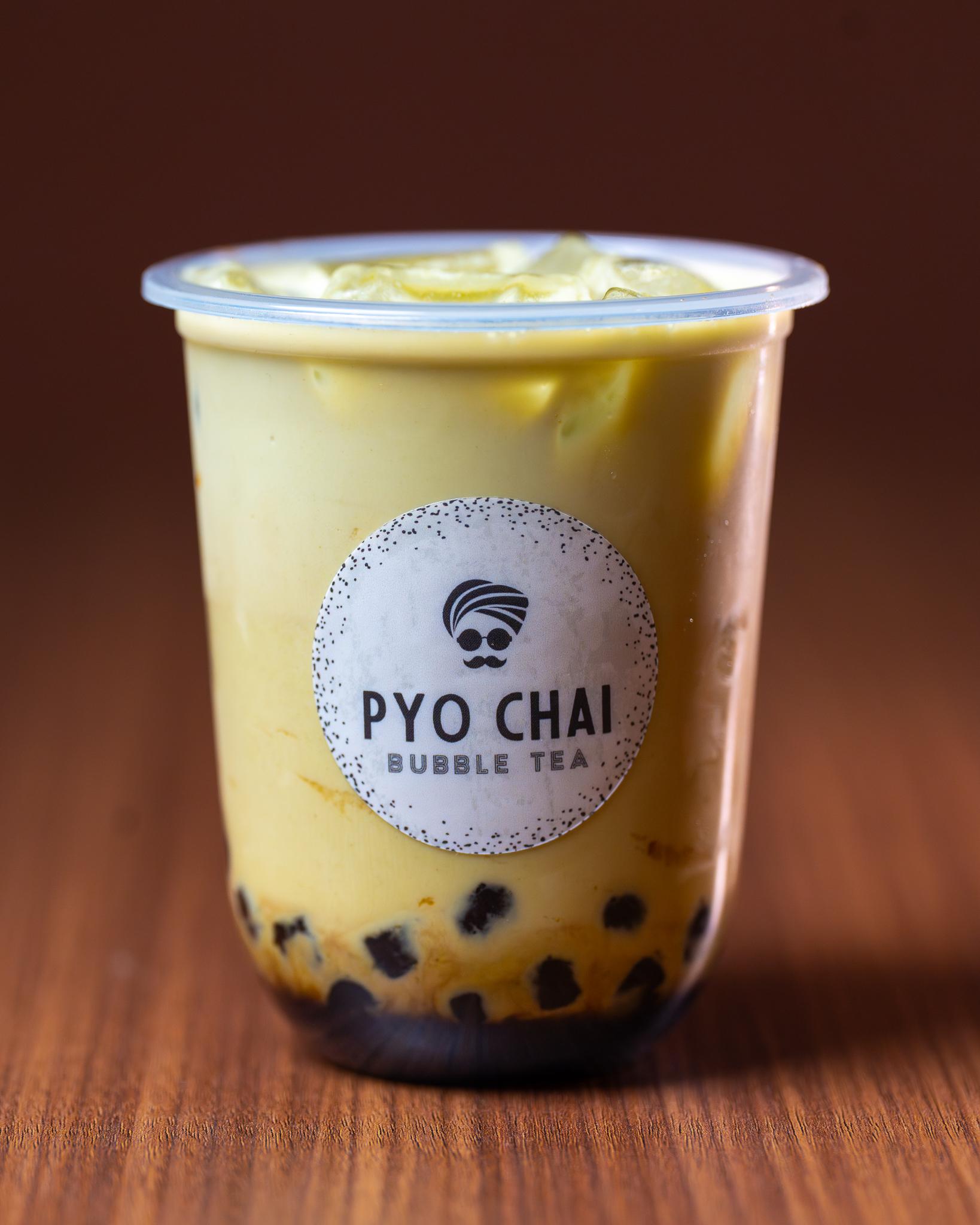 PYO Matcha Milk Tea.