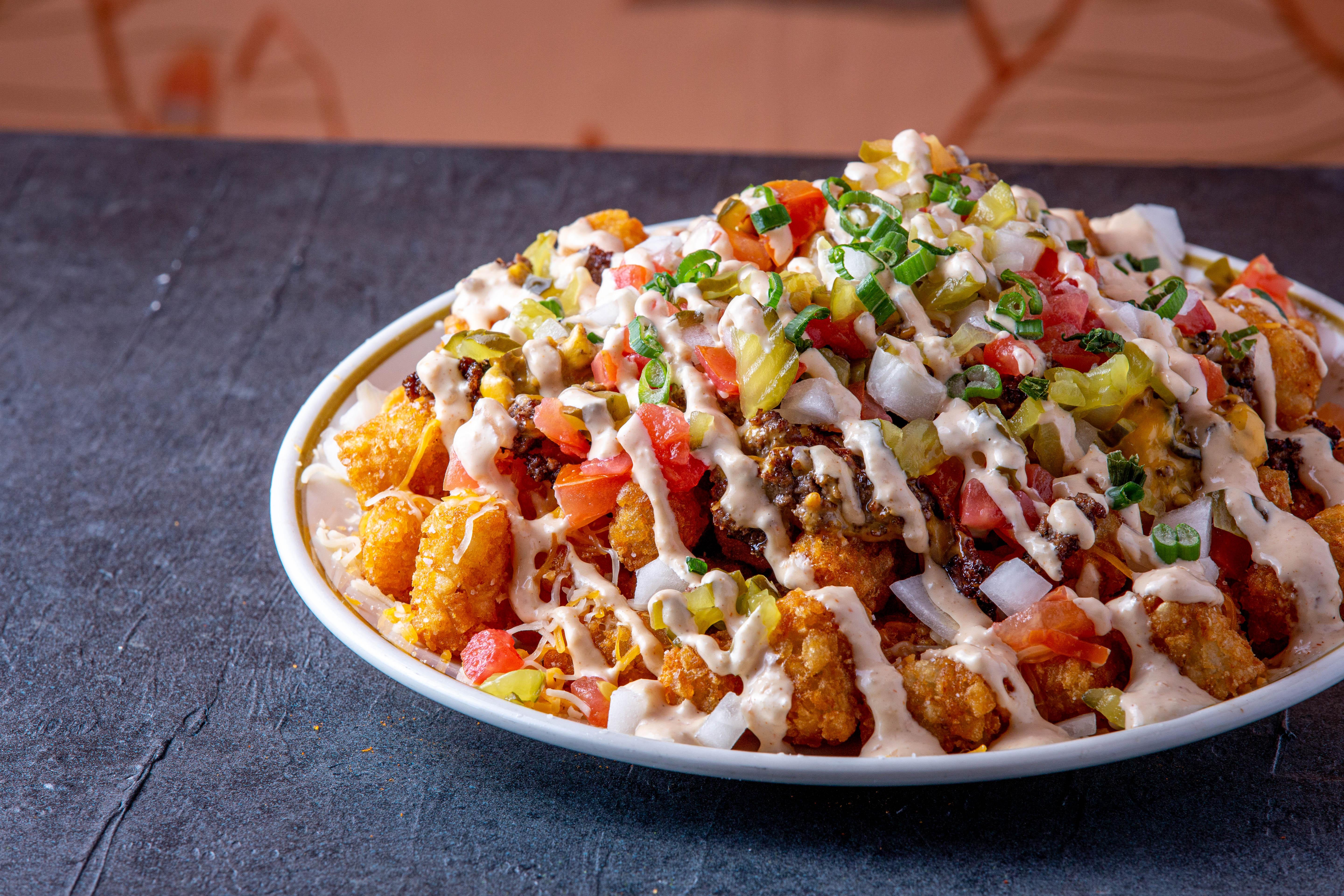 Cheeseburger Nachos.