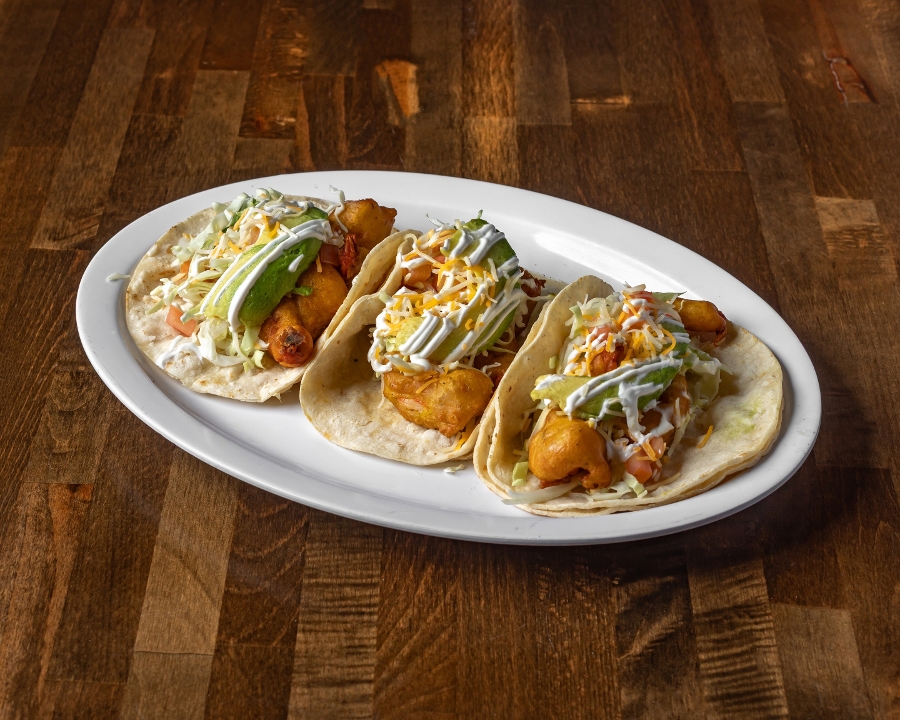 Camarón taco.