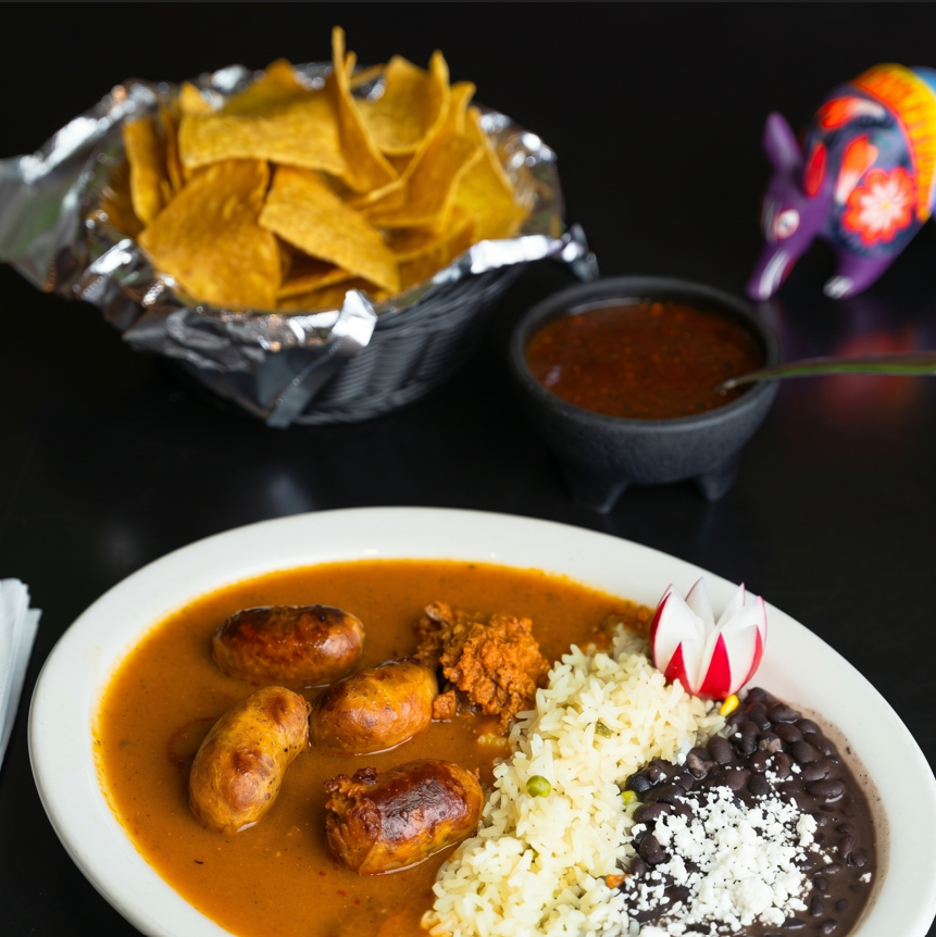 Salsa de chorizo.