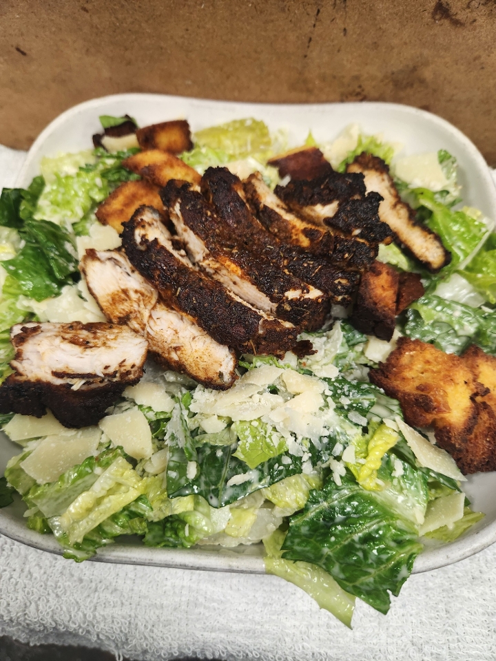 Cajun Chicken Caesar.