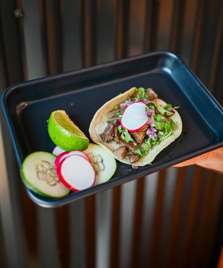 Taco Lengua (beef tongue).