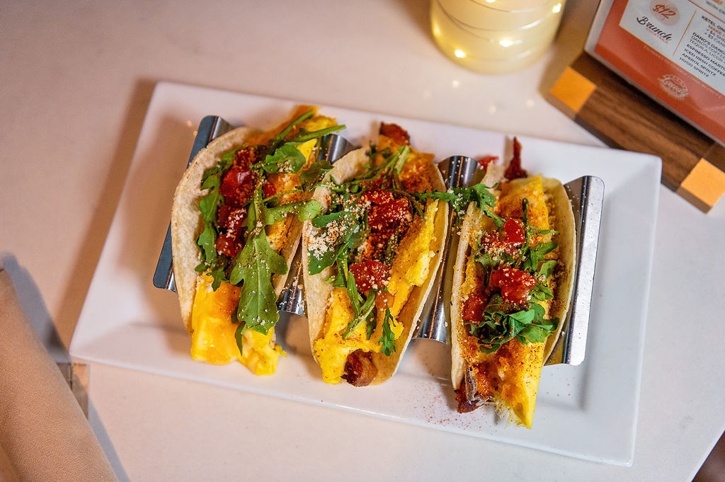 Breakfast Taco Trio.