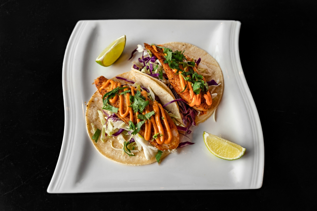 Fish Taco Plate.