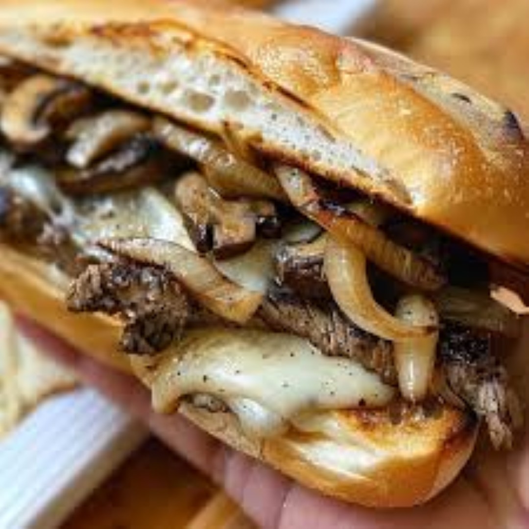 The GODFATHER RIB-EYE Cheese Steak (Exclusive: KIOSK & Online Ordering ONLY!).