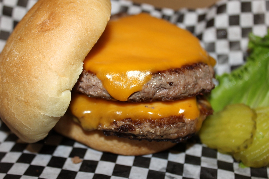 Double Decker Burger.