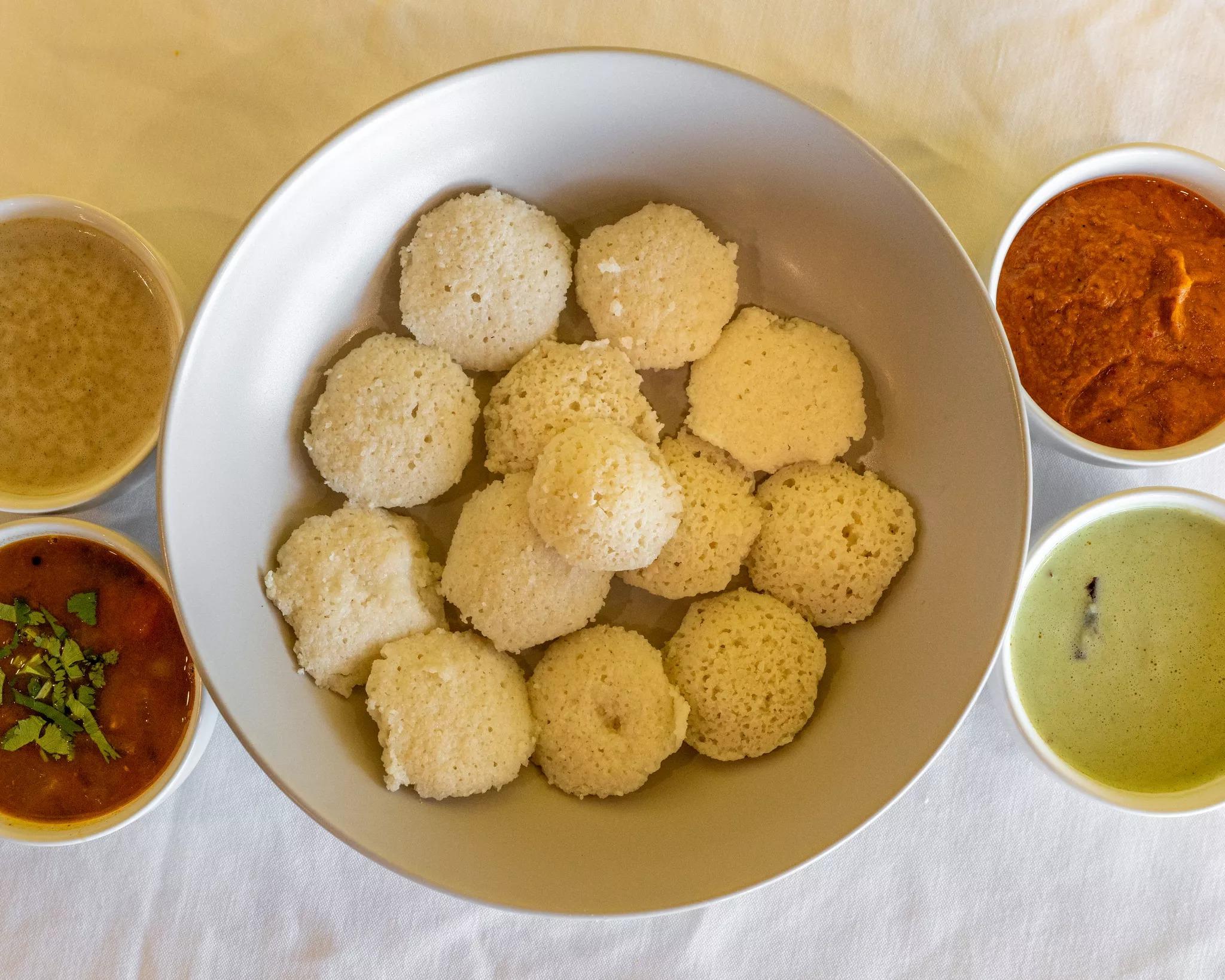 Button Idli (12 Pieces).