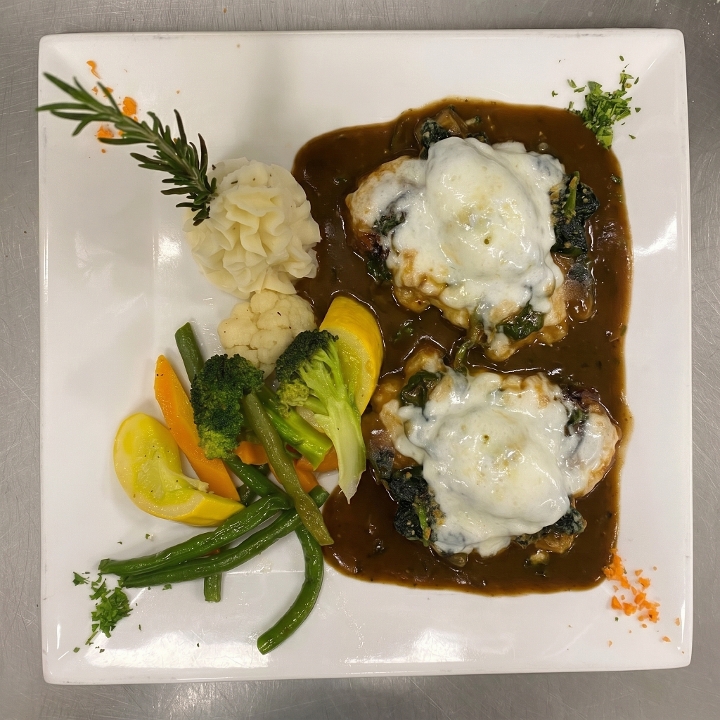 Chicken Saltimbocca HALF.