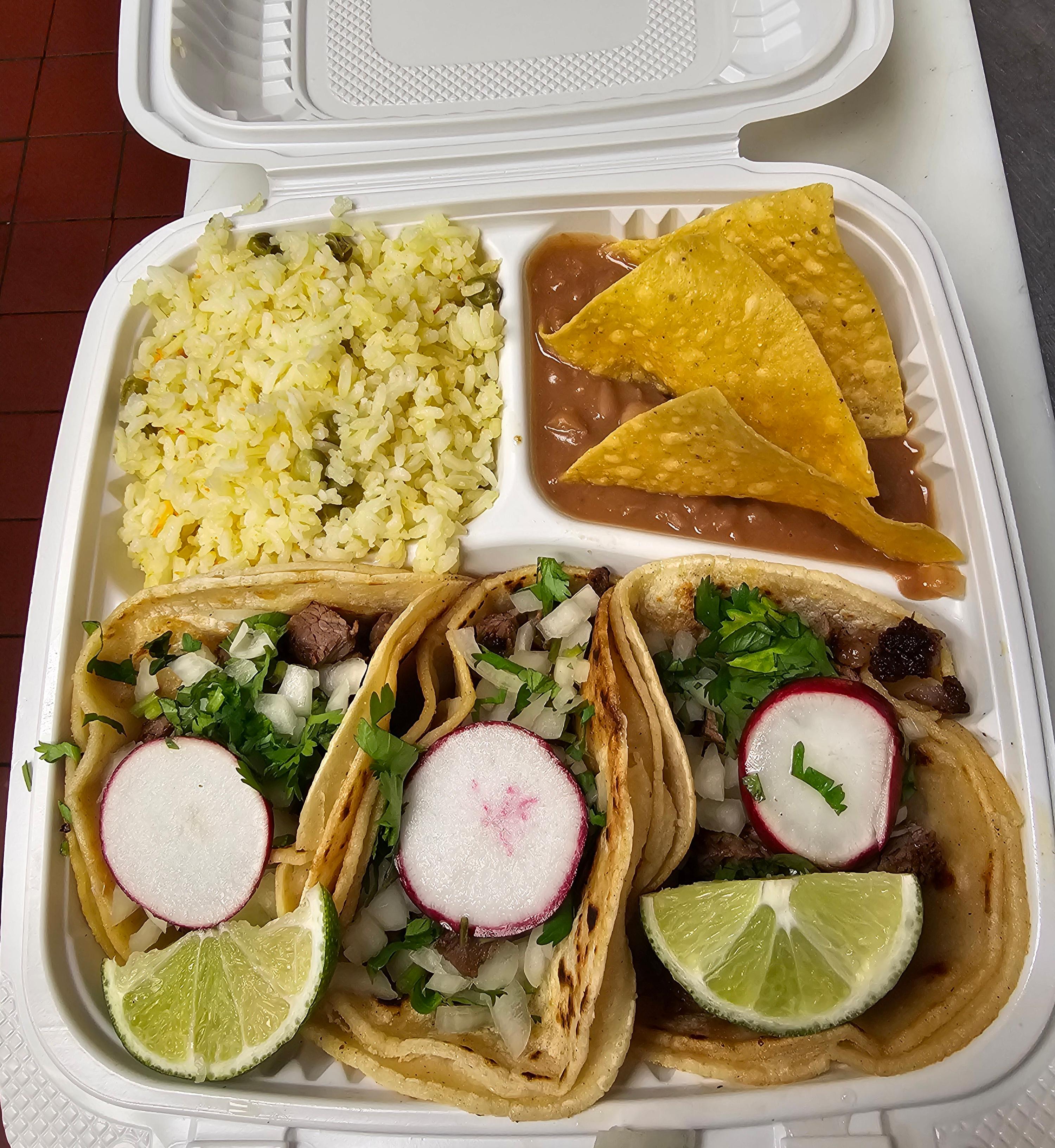 Taco Platter.