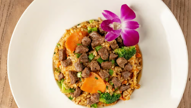 FRIED RICE BEEF.