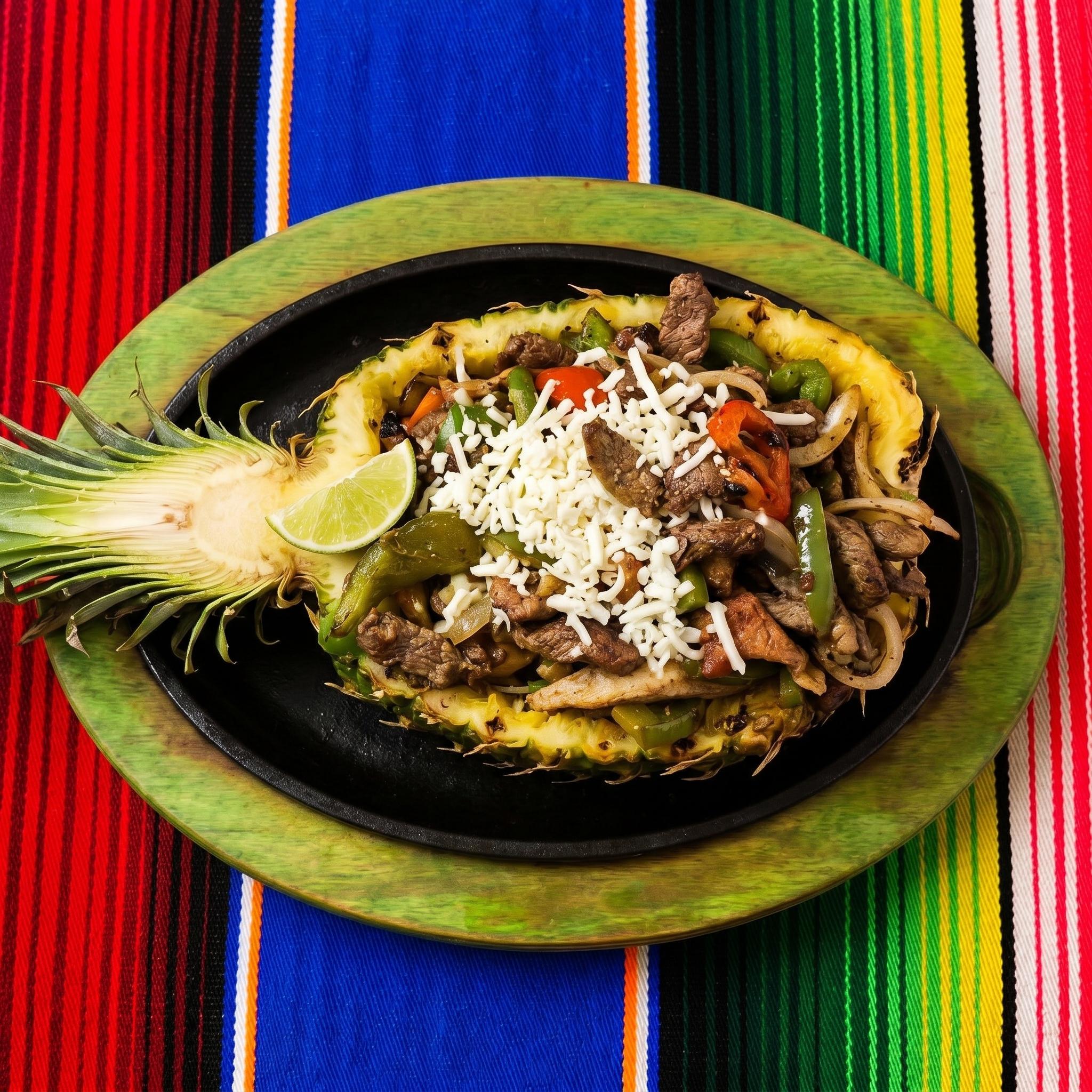 Pineapple Fajitas.
