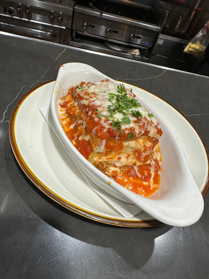 Meat Lasagna.