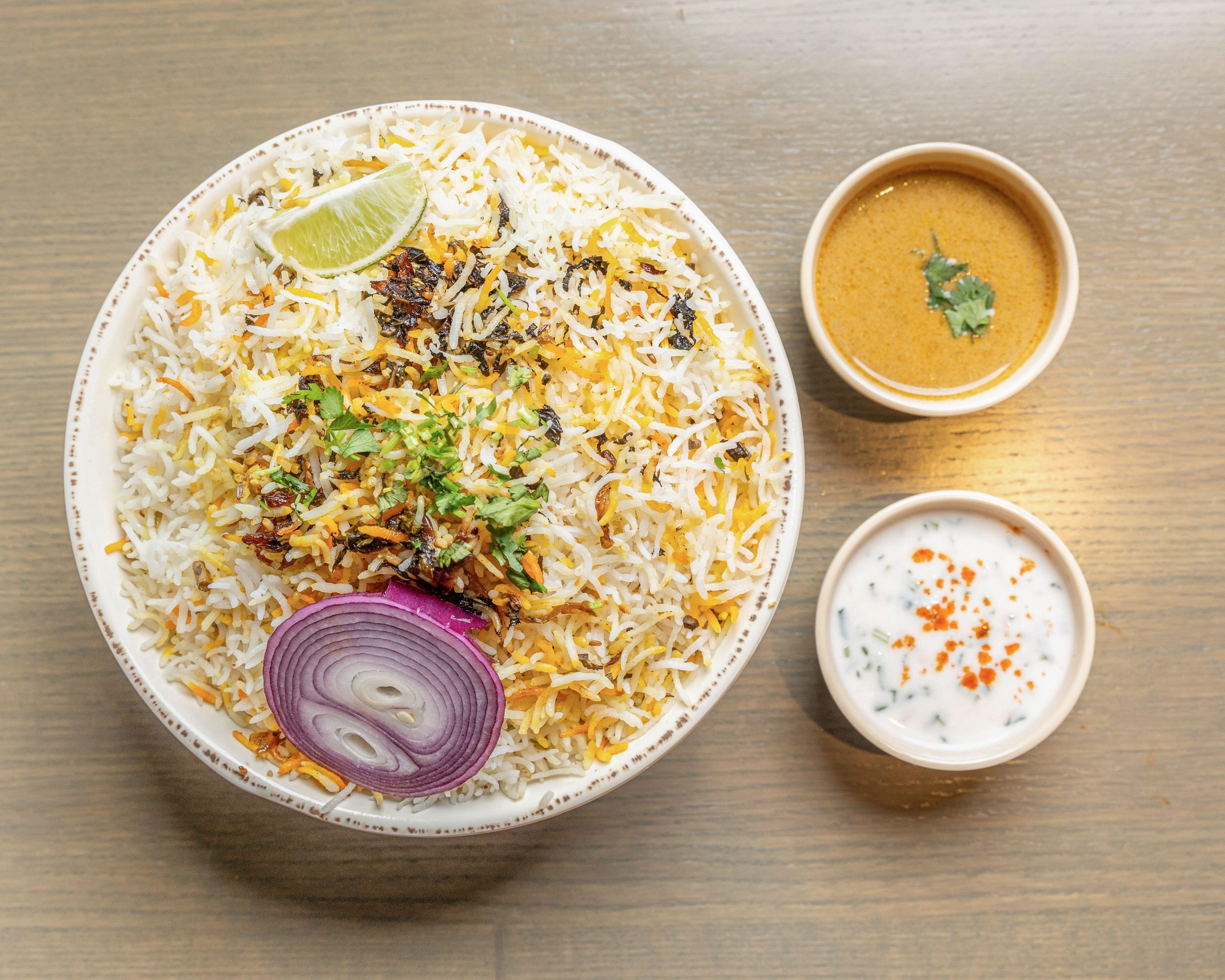 Chicken Dum Biryani - with bone.