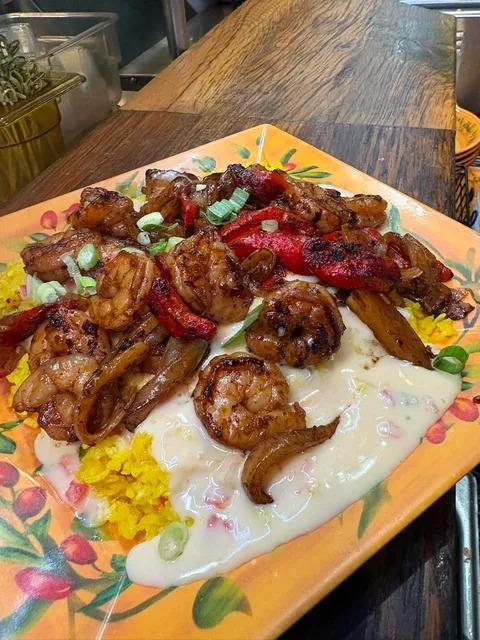 Cajun Shrimp Stack.