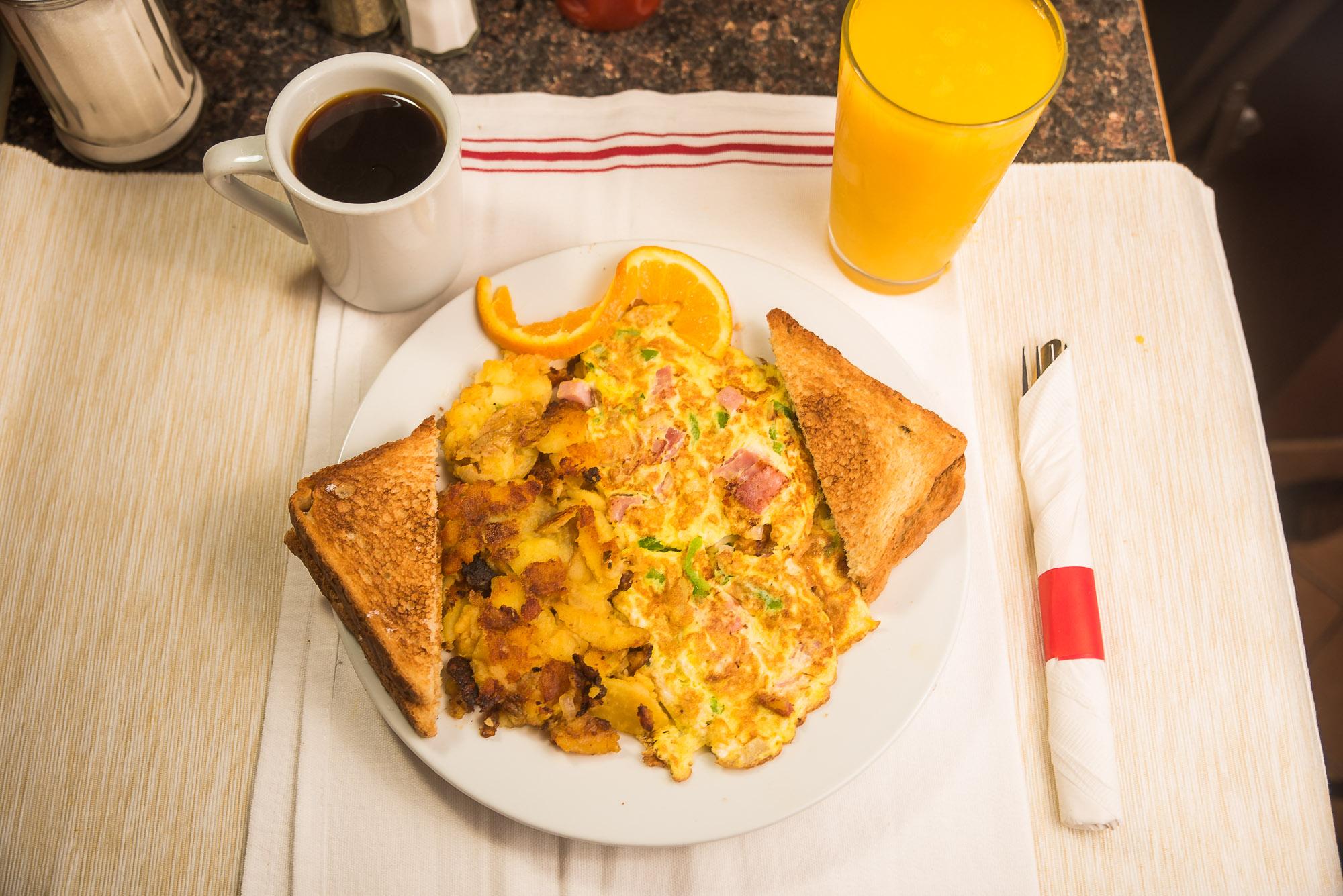 New York Omelette.