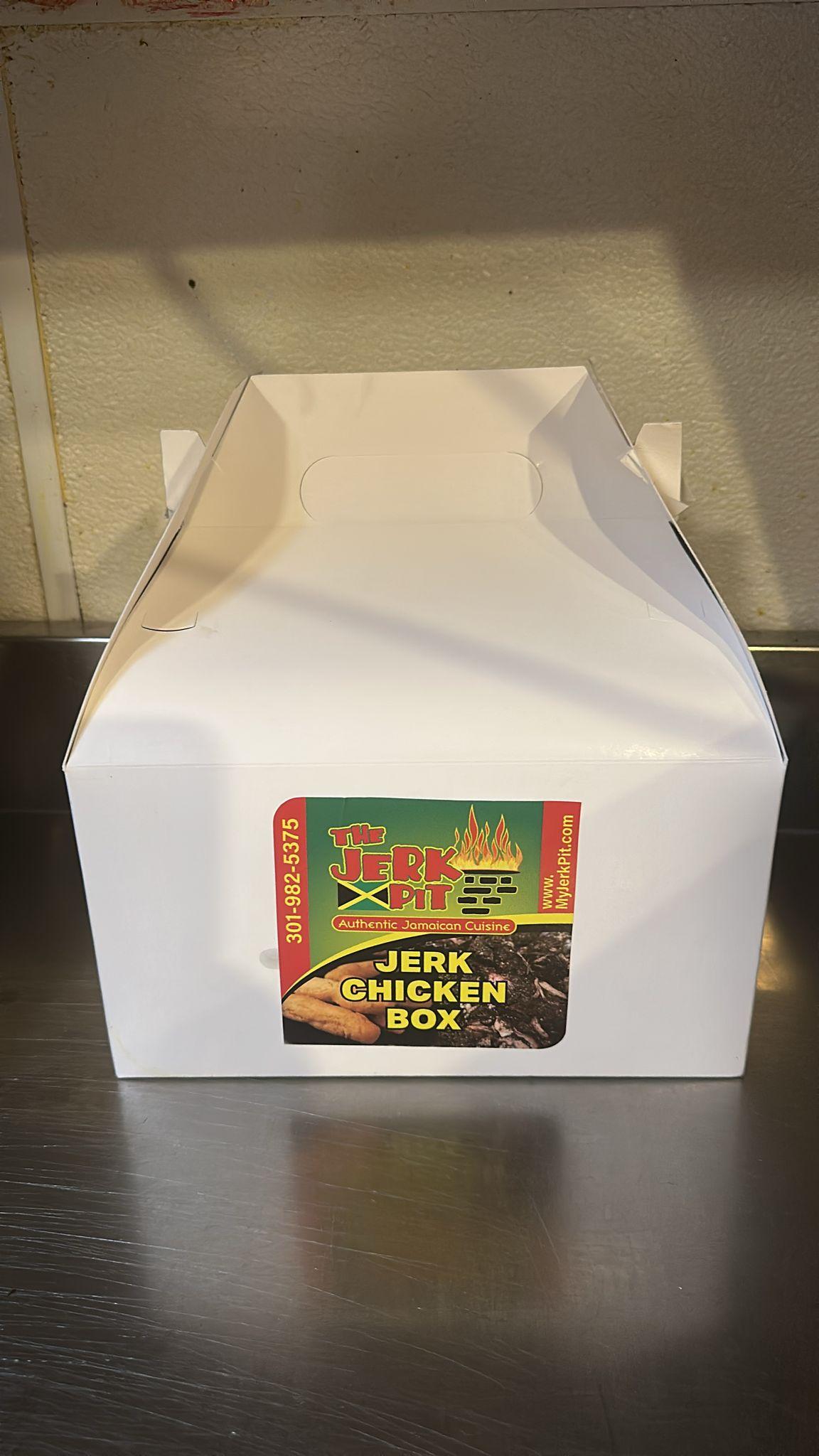 Jerk Chicken Box.