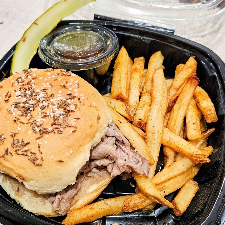 Beef on Weck.