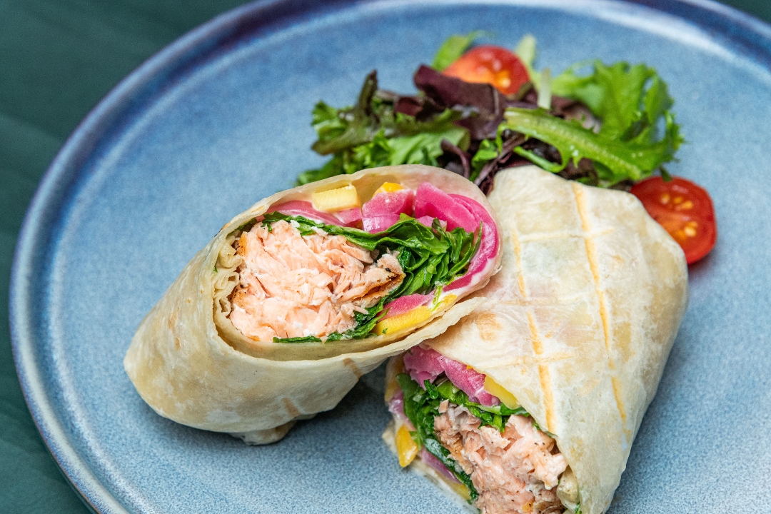 Salmon Wrap.